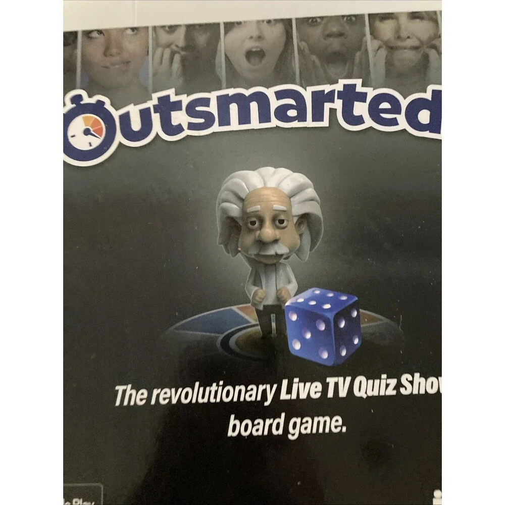 Outsmarted Founders First Limited Edition The Live Family Quiz Show Board Game